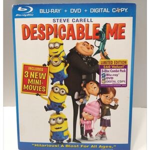'Despicable Me' + 3 New 'Minion Mini-Movies' 3-Disc Combo Pack
